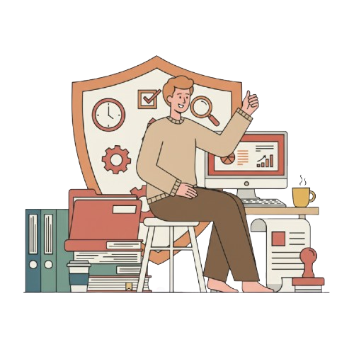 Illustration de la catégorie Administratif