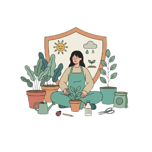 Illustration de la catégorie Jardinage